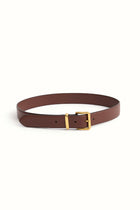 Leather Belt Tobacco