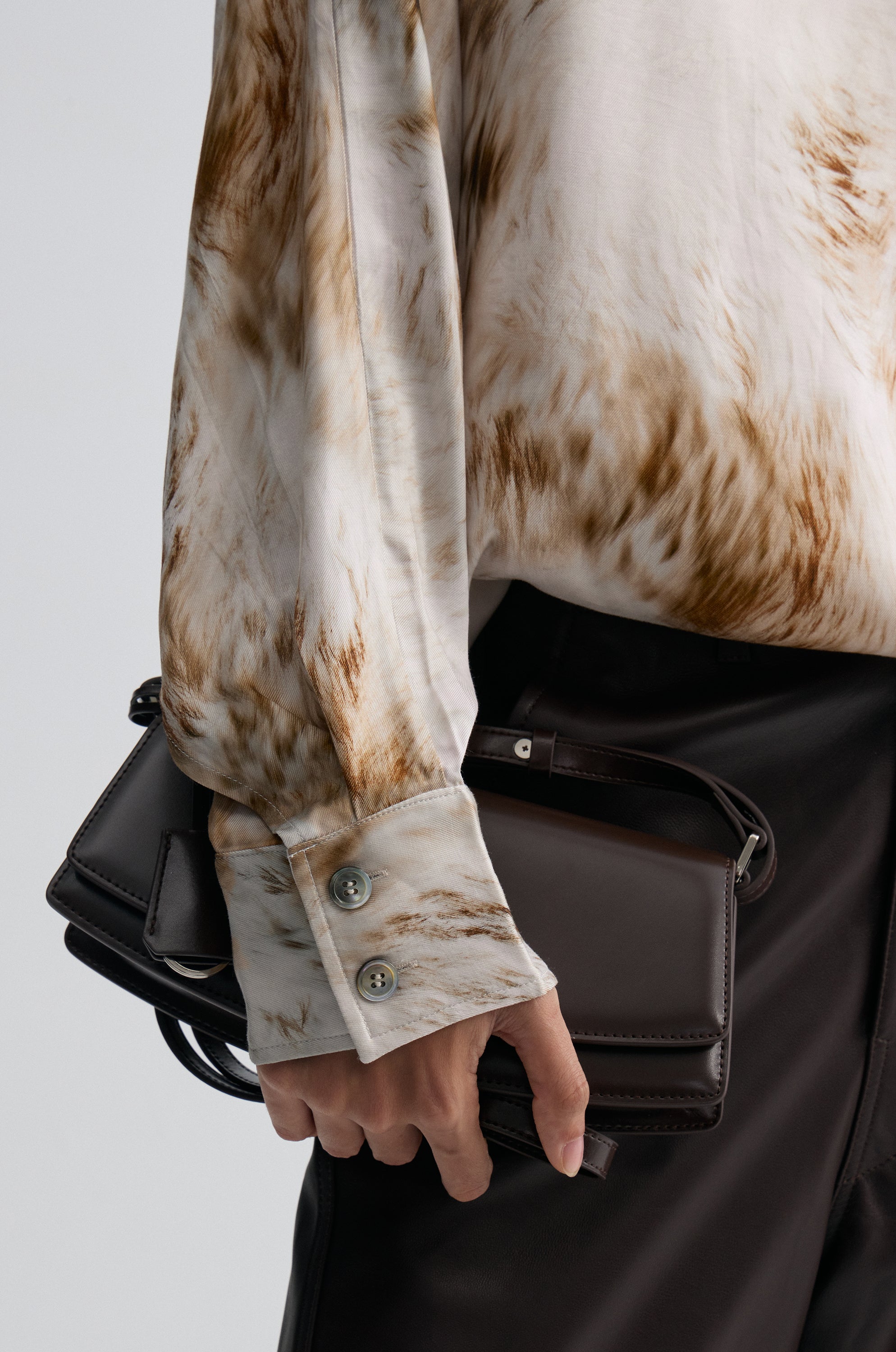 Fur Print Blouse