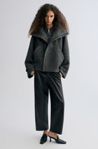 Retro Herringbone Wool Jacket