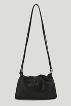 Adjustable  Mini Cloud Clutch Black