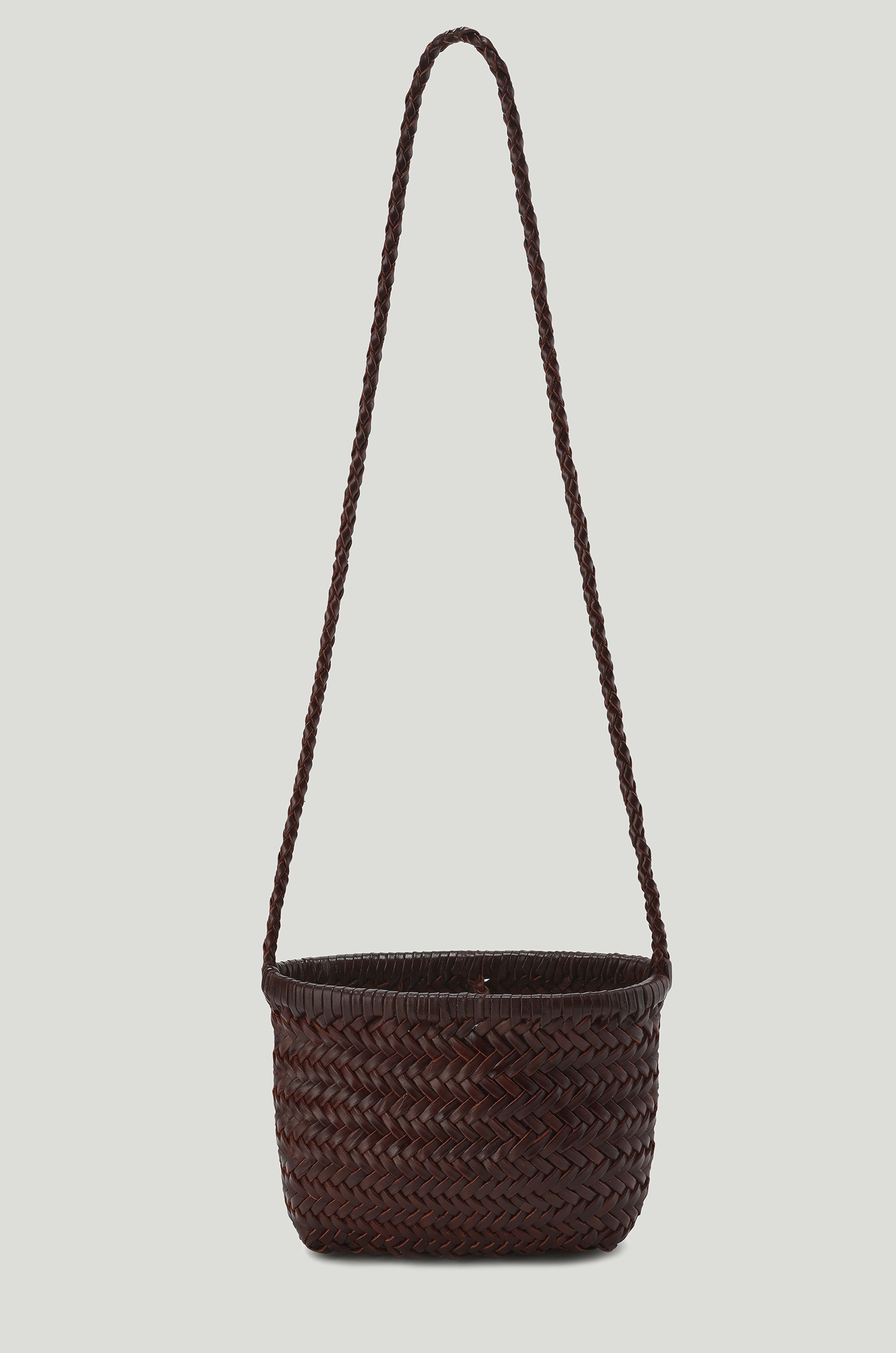 Brise Woven Small Cabas Brown