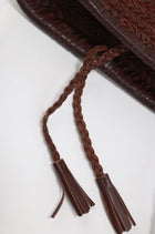 Brise Woven Small Cabas Brown