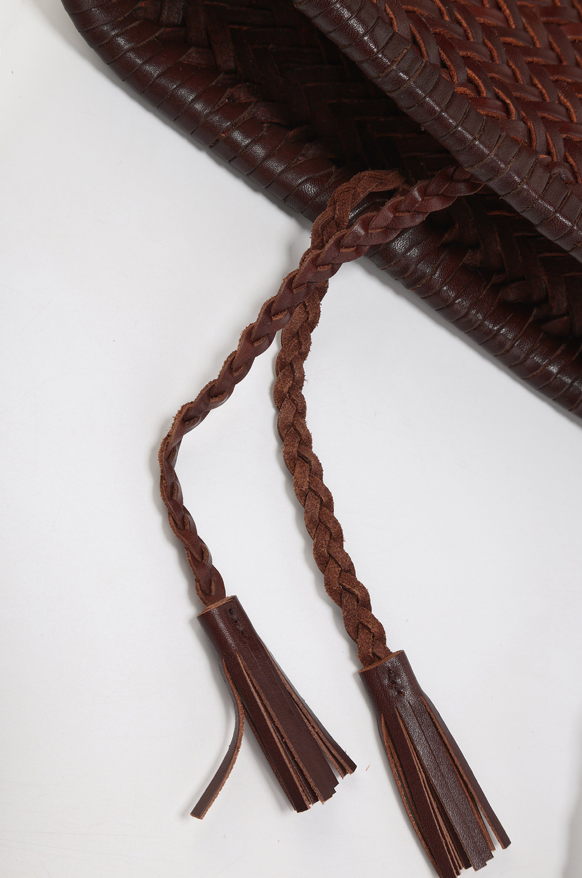 Brise Woven Small Cabas Brown