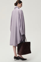 Soleil Woven Large Tote Brown