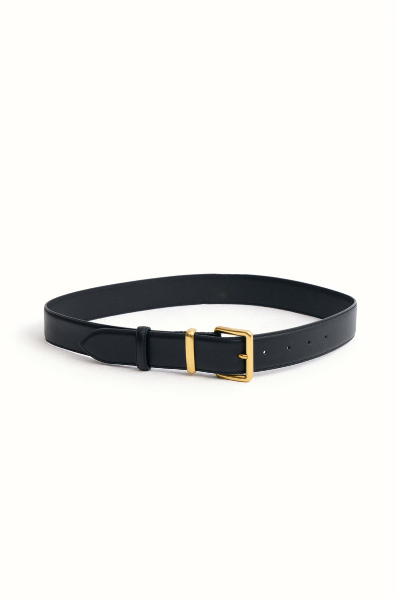 Leather Belt Black