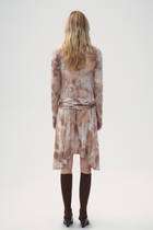 Lillian Lace Print Knitted Dress